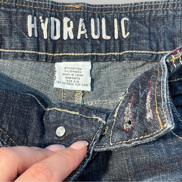 Hydraulic Denim Shorts - Picture 8 of 15
